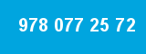 978 077 25 72
